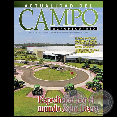 CAMPO AGROPECUARIO - AÑO 18 - NÚMERO 208 - OCTUBRE 2018 - REVISTA DIGITAL